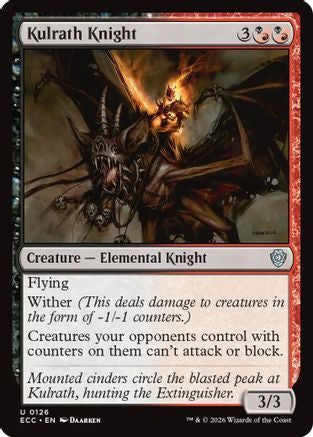 Kulrath Knight (126) - Commander: Lorwyn Eclipsed