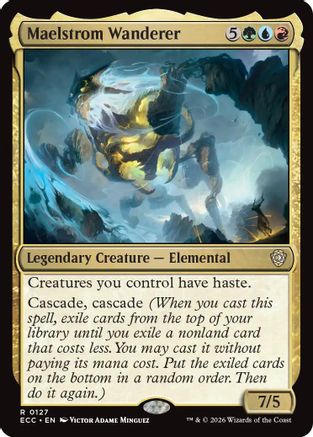Maelstrom Wanderer (127) - Commander: Lorwyn Eclipsed