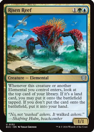 Risen Reef (132) - Commander: Lorwyn Eclipsed