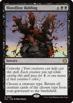Bloodline Bidding (091) - Lorwyn Eclipsed
