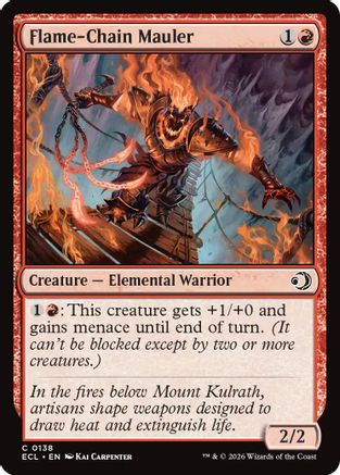 Flame-Chain Mauler (138) - Lorwyn Eclipsed