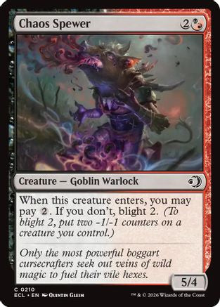 Chaos Spewer (210) Foil - Lorwyn Eclipsed