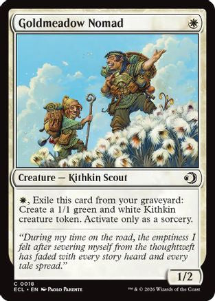 Goldmeadow Nomad (018) Foil - Lorwyn Eclipsed