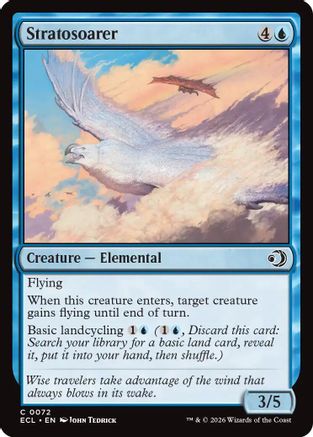 Stratosoarer (072) Foil - Lorwyn Eclipsed