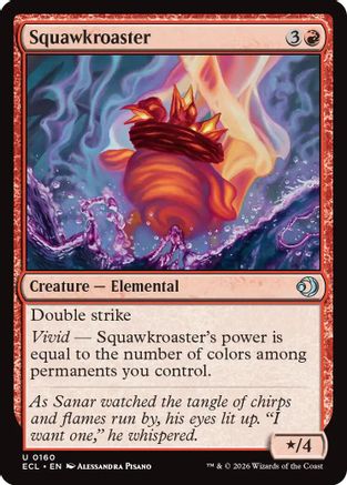 Squawkroaster (160) - Lorwyn Eclipsed