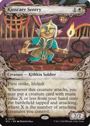 Kinscaer Sentry (Showcase) (300) Foil - Lorwyn Eclipsed