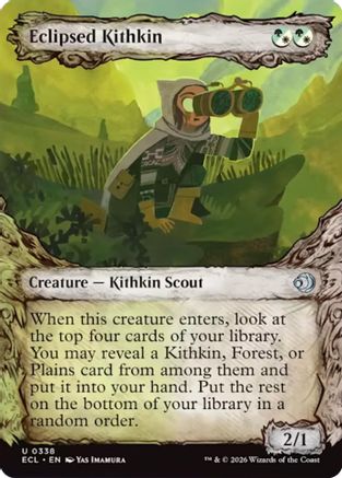 Eclipsed Kithkin (Showcase) (338) - Lorwyn Eclipsed