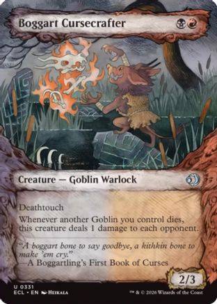 Boggart Cursecrafter (Showcase) (331) Foil - Lorwyn Eclipsed