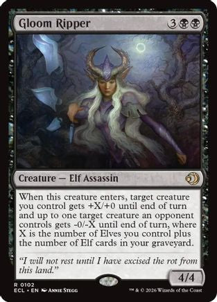 Gloom Ripper (102) - Lorwyn Eclipsed