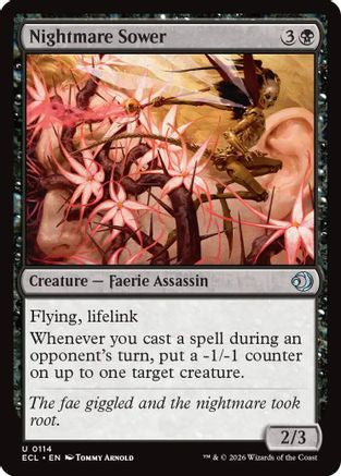 Nightmare Sower (114) Foil - Lorwyn Eclipsed
