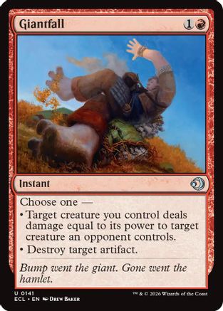Giantfall (141) - Lorwyn Eclipsed