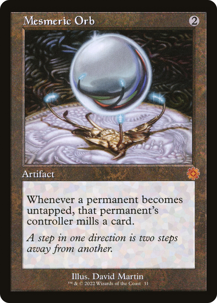 Mesmeric Orb (Retro) (031) Foil - The Brothers' War Retro Artifacts