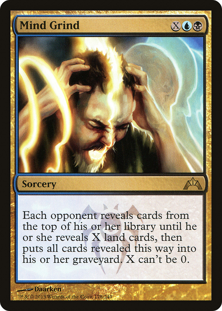 Mind Grind (178) Foil - Gatecrash