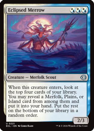 Eclipsed Merrow (221) - Lorwyn Eclipsed