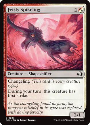 Feisty Spikeling (223) Foil - Lorwyn Eclipsed