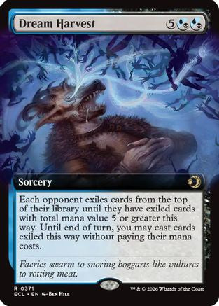 Dream Harvest (Extended Art) (371) Foil - Lorwyn Eclipsed