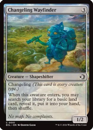 Changeling Wayfinder (001) - Lorwyn Eclipsed