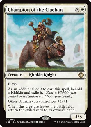 Champion of the Clachan (009) Foil - Lorwyn Eclipsed