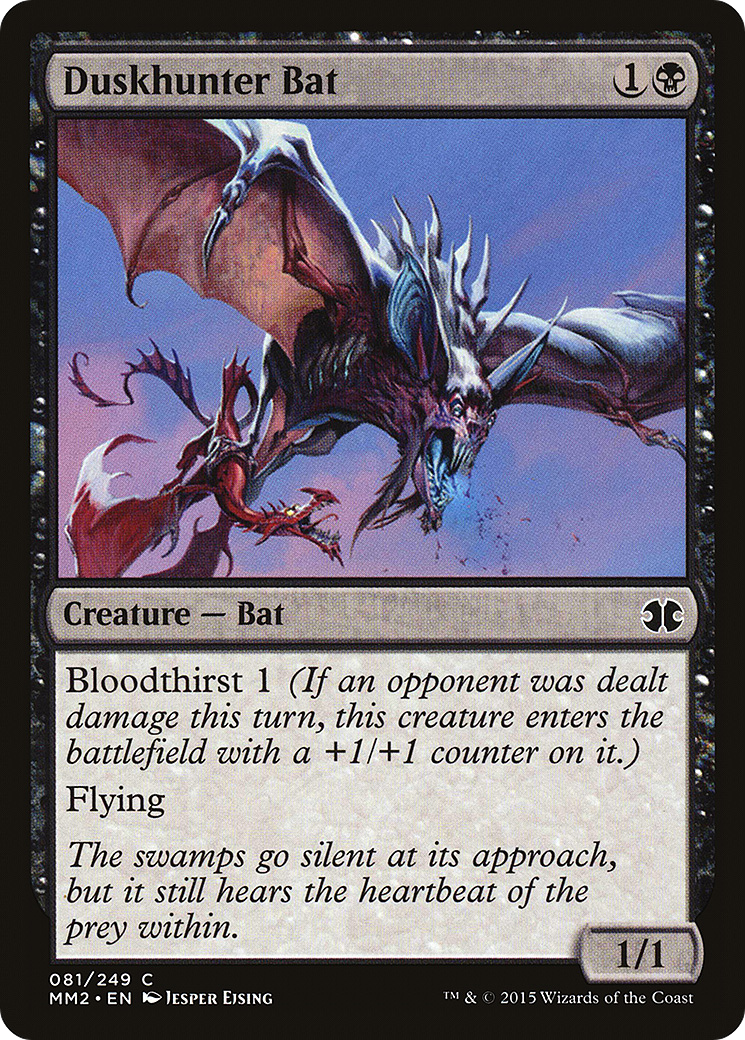 Duskhunter Bat (081) Foil - Modern Masters 2015