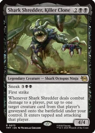 Shark Shredder, Killer Clone (073) Foil - Teenage Mutant Ninja Turtles