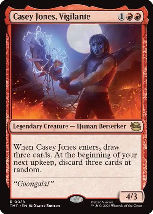 Casey Jones, Vigilante (088) Foil - Teenage Mutant Ninja Turtles