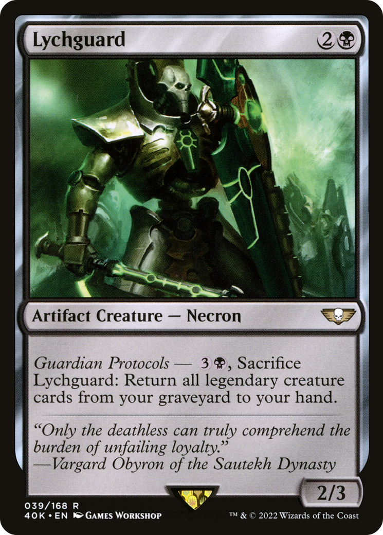 Lychguard (039) - Warhammer 40,000 Commander
