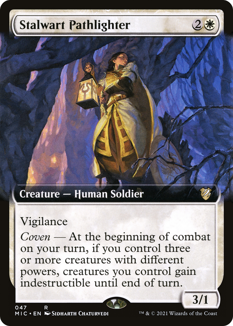 Stalwart Pathlighter (Extended Art) (047) - Midnight Hunt Commander