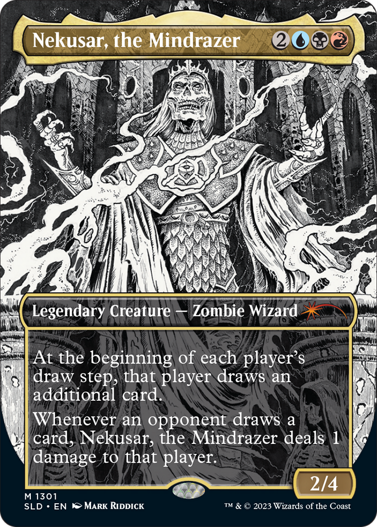 Nekusar, the Mindrazer (1301) Foil - Secret Lair Drop