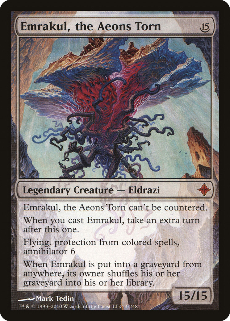 Emrakul, the Aeons Torn (004) Foil - Rise of the Eldrazi