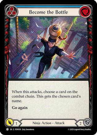 Become The Bottle (Blue) (PEN039) - Compendium of Rathe