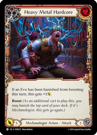 Heavy Metal Hardcore (Red) (PEN072) - Compendium of Rathe