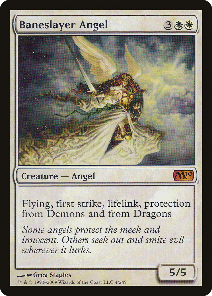 Baneslayer Angel (004) Foil - Magic 2010