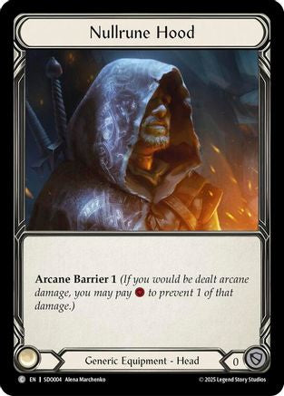 Nullrune Hood (SDO004) (SDO004) - Silver Age Chapter 2