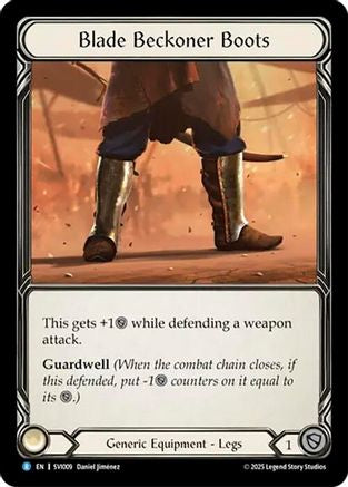 Blade Beckoner Boots (SVI009) (SVI009) - Silver Age Chapter 1