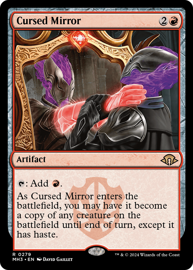 Cursed Mirror (279) Foil - Modern Horizons 3