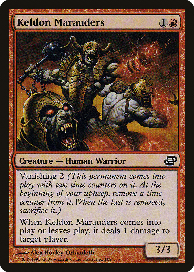 Keldon Marauders (102) Foil - Planar Chaos