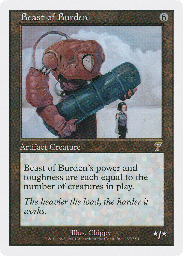 Beast of Burden (287) - Seventh Edition