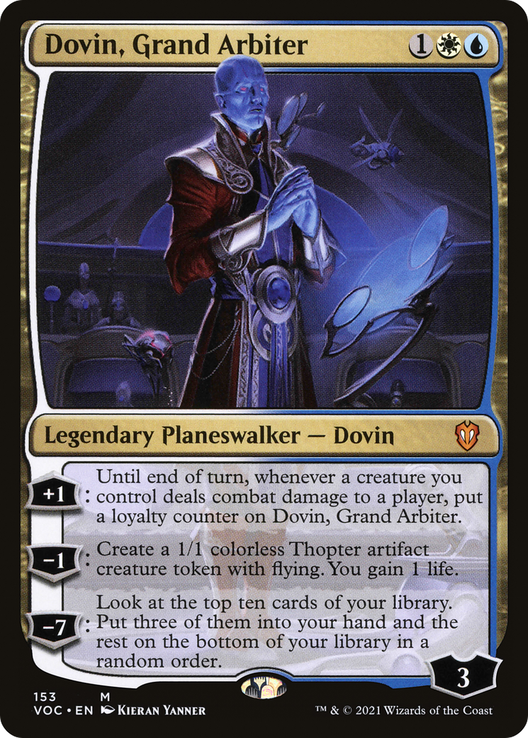 Dovin, Grand Arbiter (153) - Crimson Vow Commander