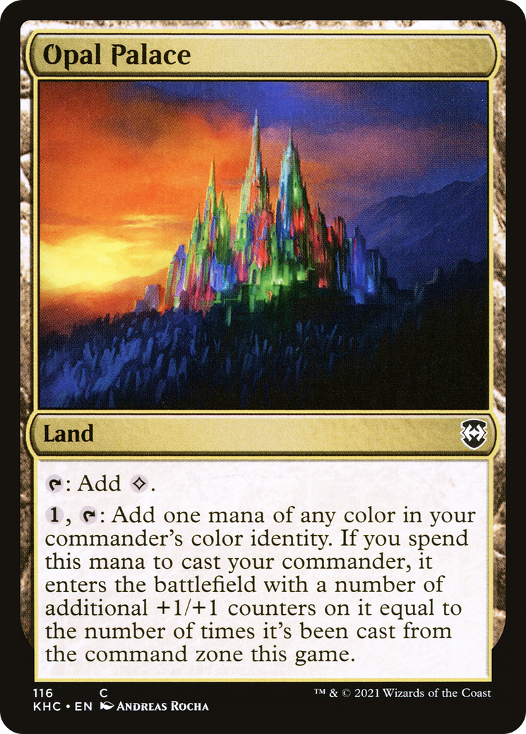 Opal Palace (116) - Kaldheim Commander