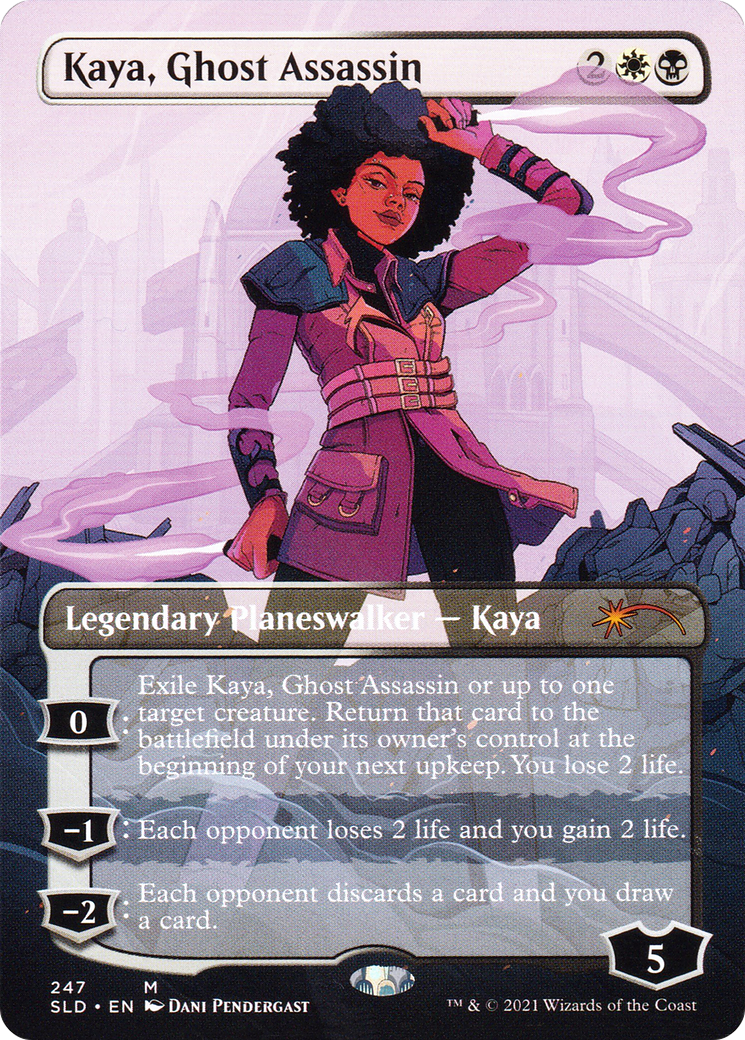 Kaya, Ghost Assassin (247) Foil - Secret Lair Drop