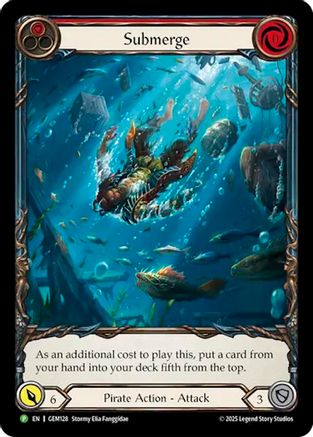 Submerge (GEM128) Rainbow Foil - GEM Pack 4