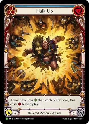 Hulk Up (GEM138) Rainbow Foil - GEM Pack 4