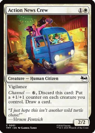 Action News Crew (001) - Teenage Mutant Ninja Turtles