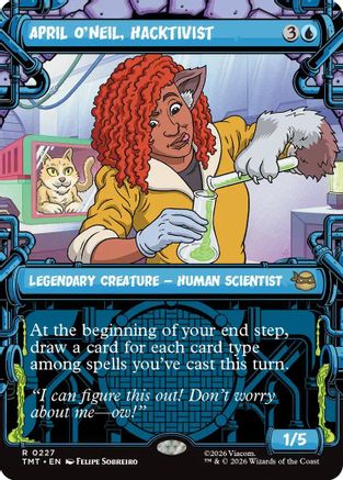 April O'Neil, Hacktivist (Showcase) (227) - Teenage Mutant Ninja Turtles