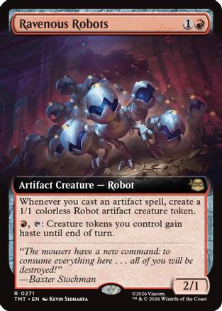 Ravenous Robots (271) Foil - Teenage Mutant Ninja Turtles