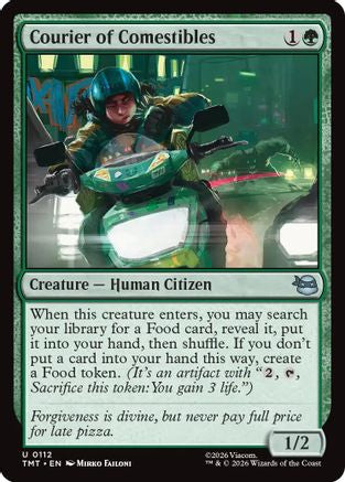 Courier of Comestibles (112) Foil - Teenage Mutant Ninja Turtles