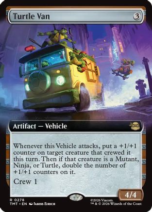 Turtle Van (278) - Teenage Mutant Ninja Turtles