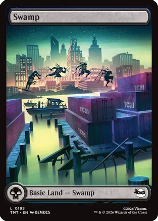 Swamp (193) Foil - Teenage Mutant Ninja Turtles