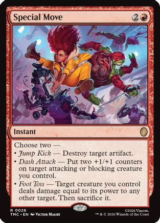Special Move (026) - Commander: Teenage Mutant Ninja Turtles