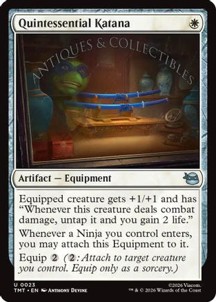 Quintessential Katana (023) - Teenage Mutant Ninja Turtles
